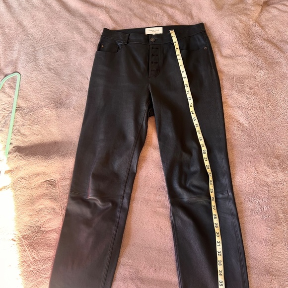 Lafayette 148 leather pants - Picture 3 of 4